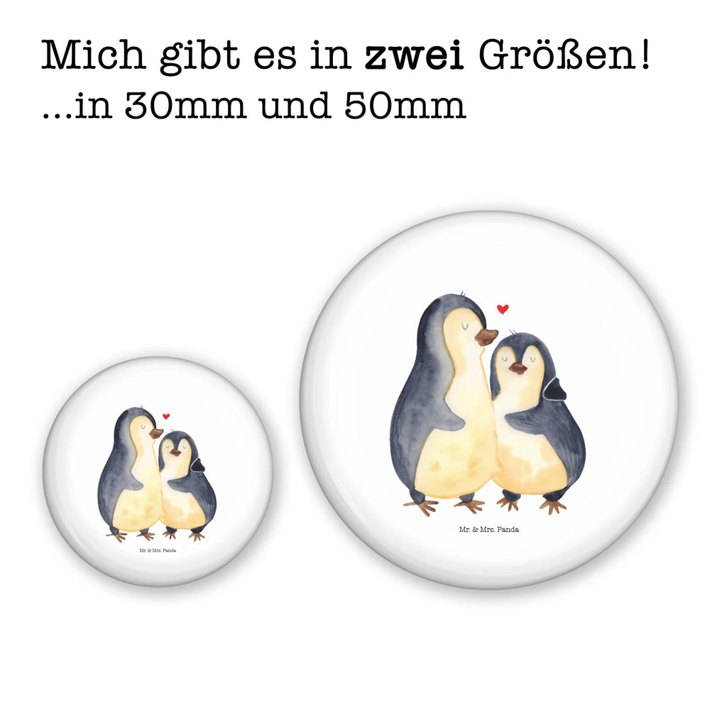 Button Pinguin umarmend 50mm Button, Button, Pin, Anstecknadel, Pinguin, Liebe, Liebespaar, Liebesbeweis, Liebesgeschenk, Verlobung, Jahrestag, Hochzeitstag, Hochzeit, Hochzeitsgeschenk