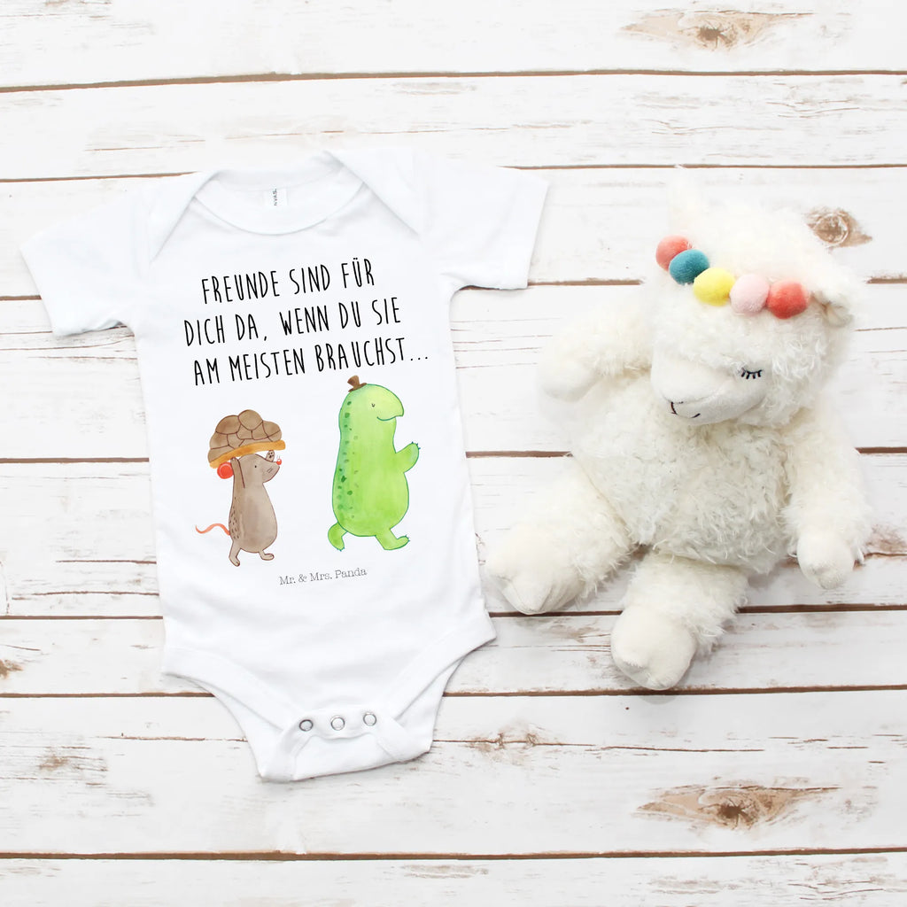 Organic Baby Body Schildkröte Maus Babykleidung, Babystrampler, Strampler, Wickelbody, Baby Erstausstattung, Junge, Mädchen, Schildkröte, Maus, Freunde, Freundinnen, beste Freunde, beste Freundinnen