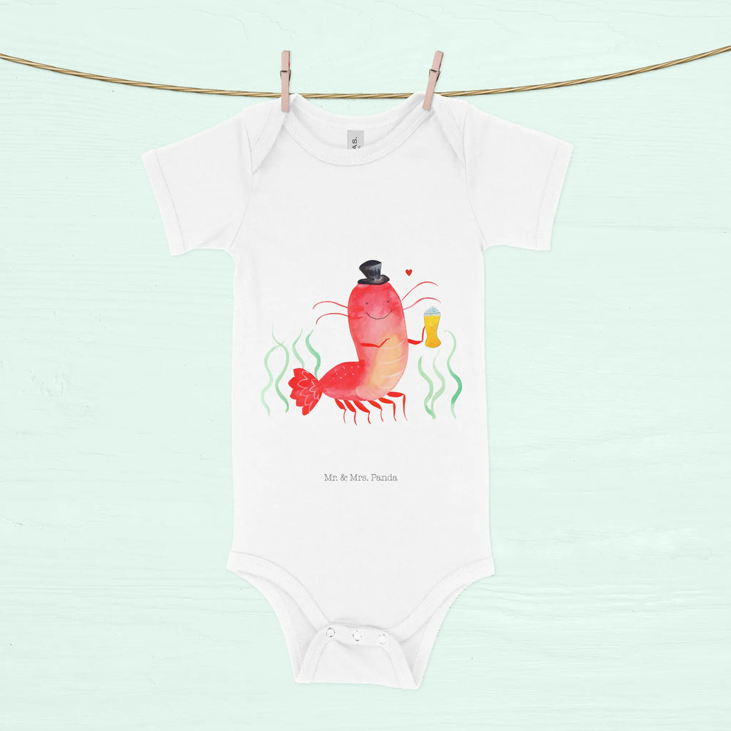 Organic Baby Body Hummer Weizen Babykleidung, Babystrampler, Strampler, Wickelbody, Baby Erstausstattung, Junge, Mädchen, Meerestiere, Meer, Urlaub, Garnele, Garnelen, Bier, Kochen, Männerhaushalt, Junggeselle, Junggesellin, Bierliebhaber, Kneipe, Gasthaus, Wirtschaft