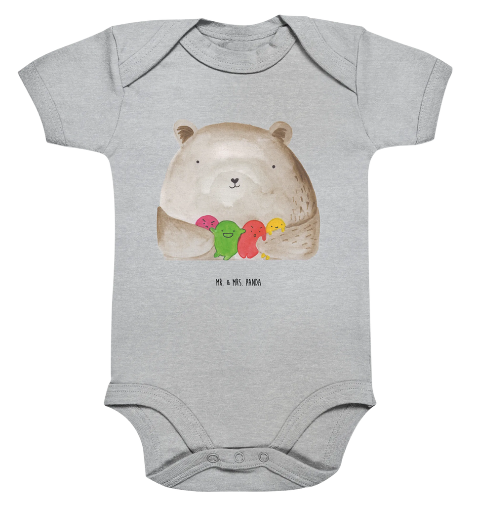 Organic Baby Body Bär Gefühl Babykleidung, Babystrampler, Strampler, Wickelbody, Baby Erstausstattung, Junge, Mädchen, Bär, Teddy, Teddybär, Wahnsinn, Verrückt, Durchgedreht