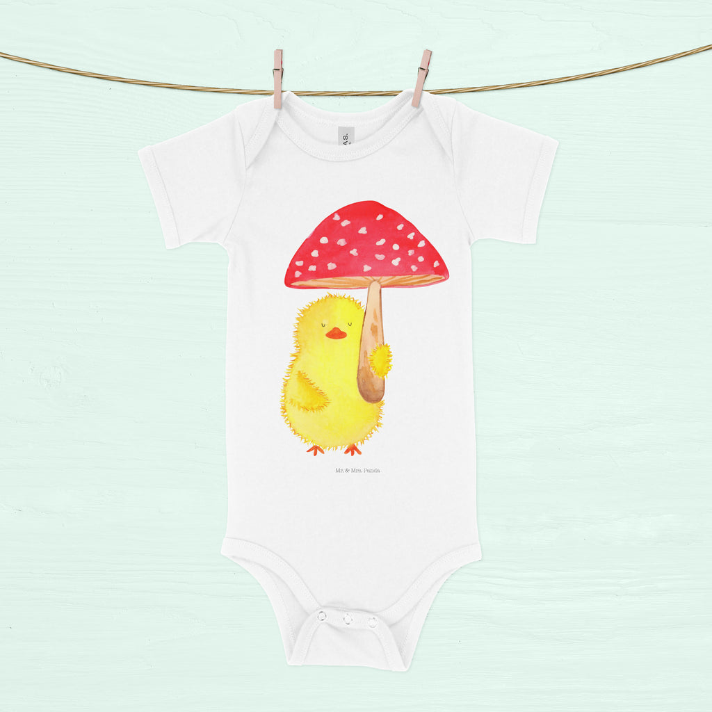 Organic Baby Body Küken Fliegenpilz Babykleidung, Babystrampler, Strampler, Wickelbody, Baby Erstausstattung, Junge, Mädchen, Ostern, Osterhase, Ostergeschenke, Osternest, Osterdeko, Geschenke zu Ostern, Ostern Geschenk, Ostergeschenke Kinder, Ostern Kinder, Küken, Fliegenpilz, Glückspilz, Frohe Ostern, Ostergrüße