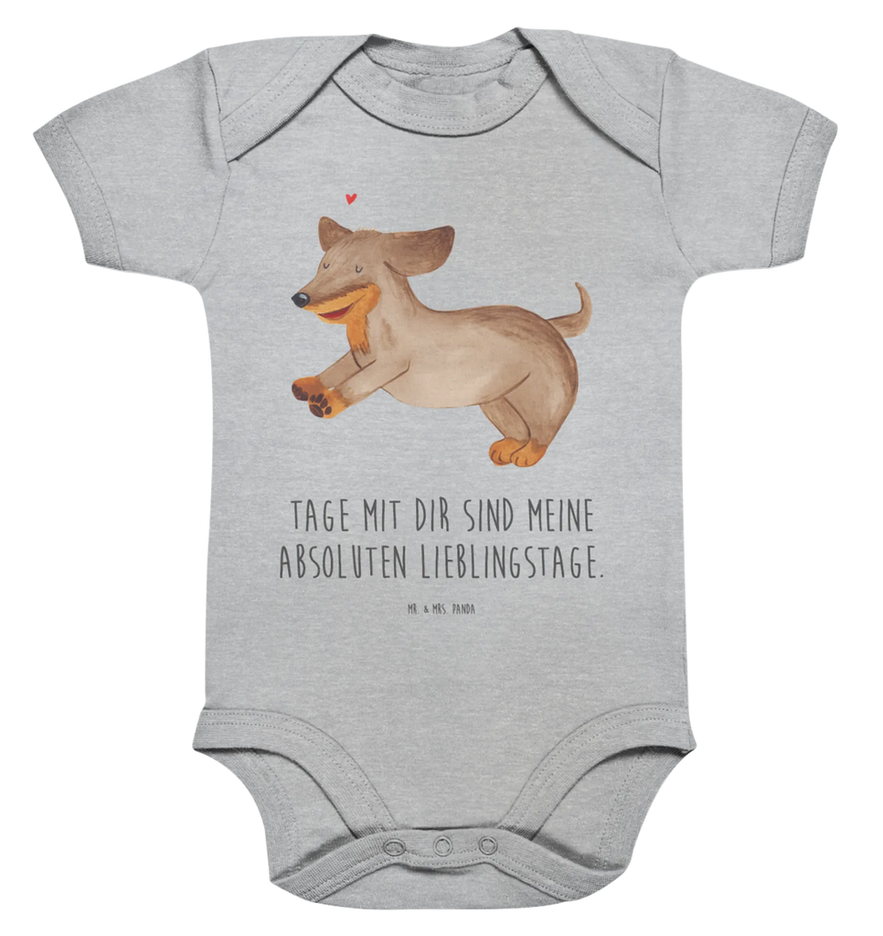 Organic Baby Body Hund Dackel Babykleidung, Babystrampler, Strampler, Wickelbody, Baby Erstausstattung, Junge, Mädchen, Hund, Hundemotiv, Haustier, Hunderasse, Tierliebhaber, Hundebesitzer, Sprüche, Hunde, Dackel, Dachshund, happy dog