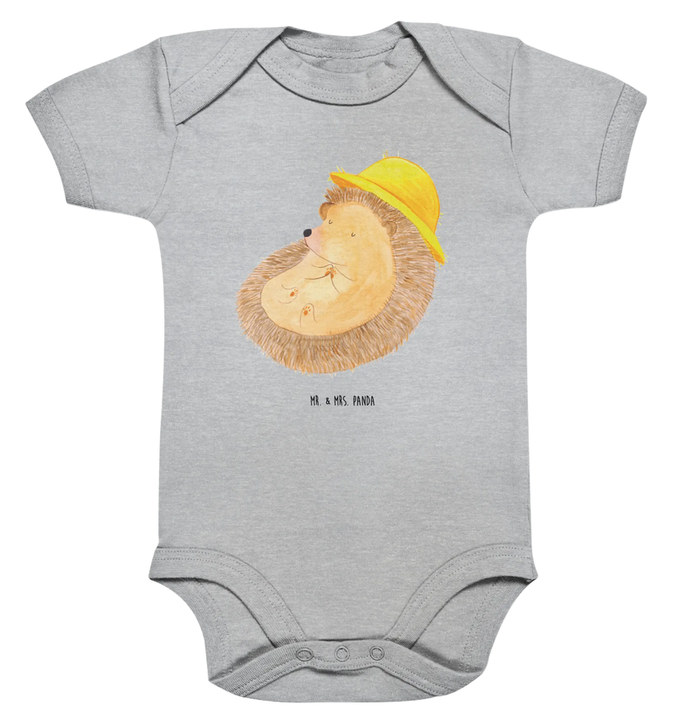 Organic Baby Body Igel Beten Babykleidung, Babystrampler, Strampler, Wickelbody, Baby Erstausstattung, Junge, Mädchen, Tiermotive, Gute Laune, lustige Sprüche, Tiere, Igel, Igel mit Hut, Sonnenhut, Gott, Amen, beten, Leben, Dankbarkeit, Dankbar sein, dankbar, genießen