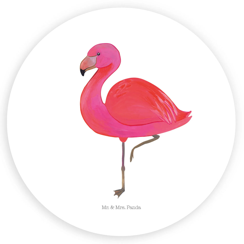 Rund Aufkleber Flamingo classic Sticker, Aufkleber, Etikett, Flamingo, Einzigartig, Selbstliebe, Stolz, ich, für mich, Spruch, Freundin, Freundinnen, Außenseiter, Sohn, Tochter, Geschwister