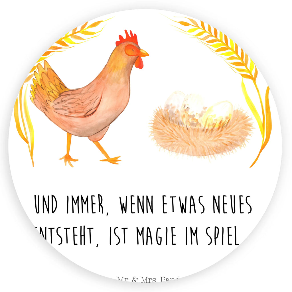 Rund Aufkleber Huhn stolz Sticker, Aufkleber, Etikett, Bauernhof, Hoftiere, Landwirt, Landwirtin, Hahn, Henne, Hühner, Eier, Hof, Landleben, Motivation, Geburt, Magie, Spruch, Schwangerschaft