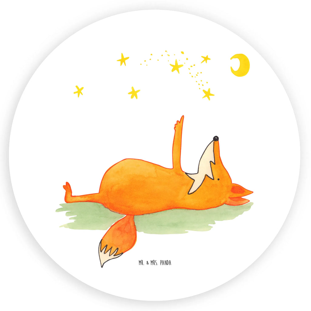 Rund Aufkleber Fuchs Sterne Sticker, Aufkleber, Etikett, Fuchs, Füchse, tröstende Worte, Spruch positiv, Spruch schön, Romantik, Always Look on the Bright Side of Life