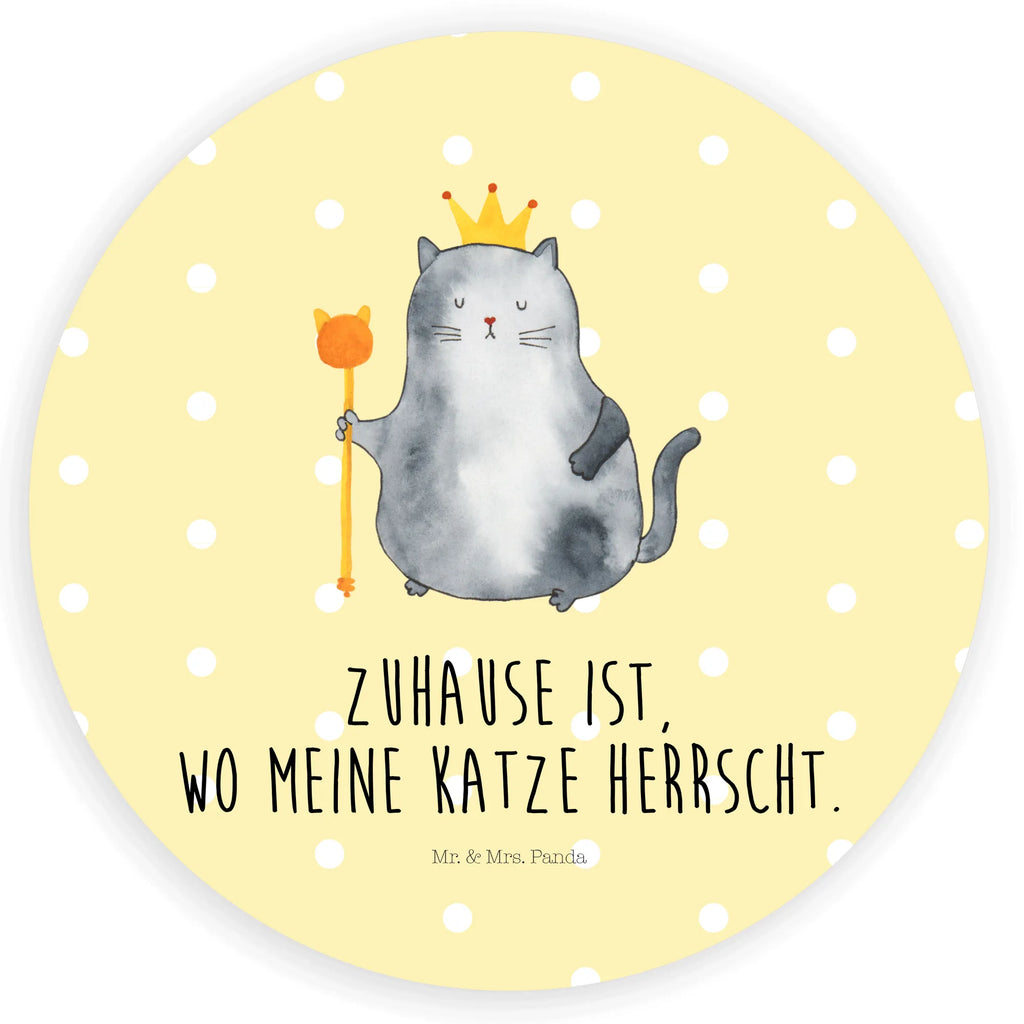 Rund Aufkleber Katzen Koenig Sticker, Aufkleber, Etikett, Katze, Katzenmotiv, Katzenfan, Katzendeko, Katzenfreund, Katzenliebhaber, Katzenprodukte, Katzenartikel, Katzenaccessoires, Katzensouvenirs, Katzenliebhaberprodukte, Katzenmotive, Katzen, Kater, Mietze, Cat, Cats, Katzenhalter, Katzenbesitzerin, Haustier, König, Königin, Queen, Familie, Mietzhaus, Wohnung, erste eigenen Wohnung, Umzug, Einzug