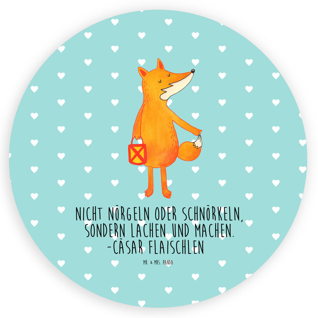 Rund Aufkleber Fuchs Laterne Sticker, Aufkleber, Etikett, Fuchs, Füchse, Spruch trösten, Liebeskummer Spruch, Laterne, Sankt Martin, Laternenumzug, Aufmuntern, Cäsar Otto Hugo Flaischlen