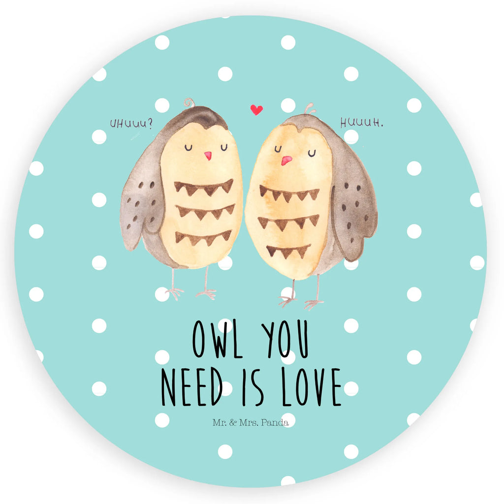 Rund Aufkleber Eule Liebe Sticker, Aufkleber, Etikett, Eule, Eule Deko, Liebe, Hochzeit Spruch, Owl, All you need is love, Liebe Spruch, Freundin Geschenk, Freund, Wortspiel lustig