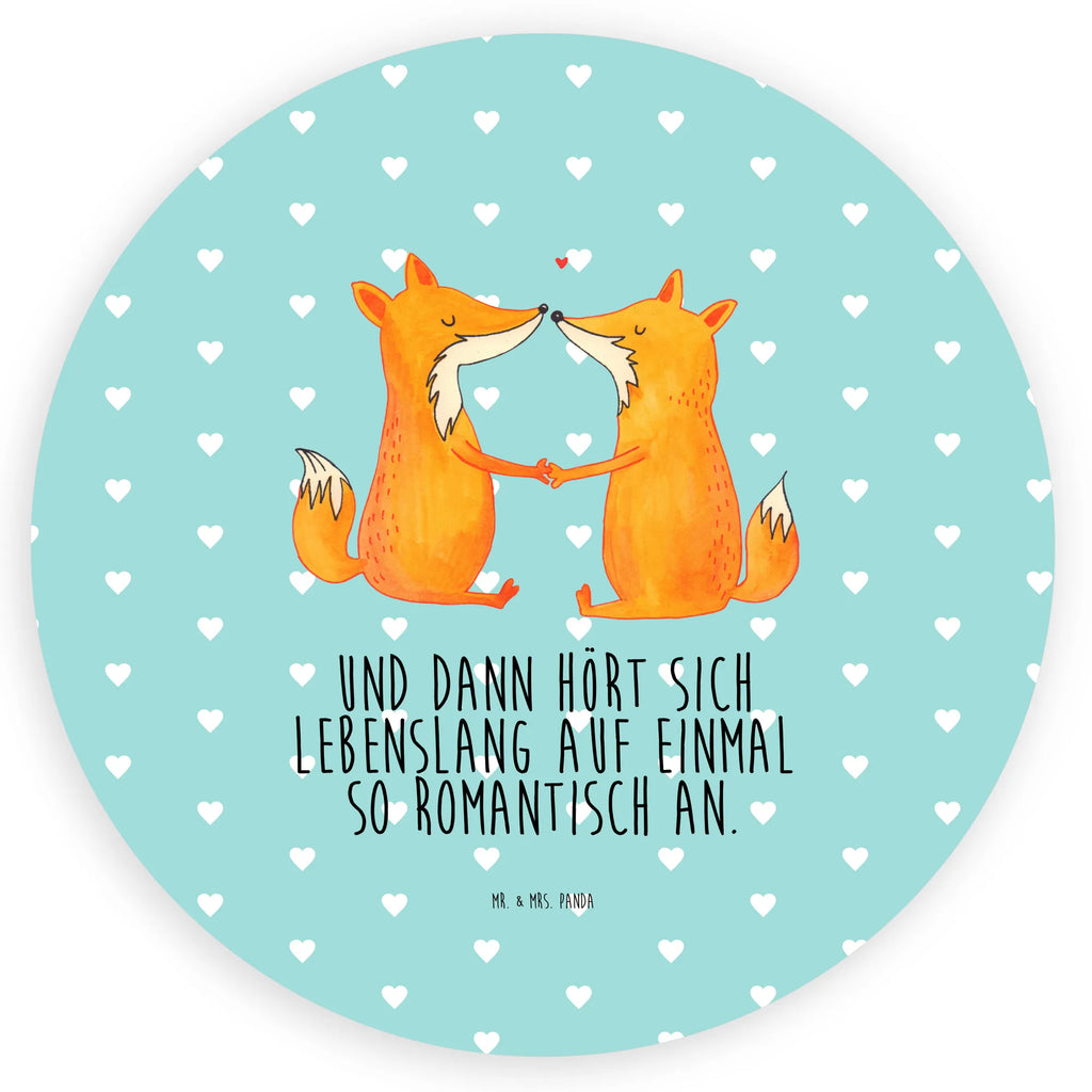 Rund Aufkleber Füchse Liebe Sticker, Aufkleber, Etikett, Fuchs, Füchse, Fox, Liebe, Liebespaar, Paar, Partner, Freundin, Freund, Ehe, Verlobte, Ehemann, Ehefrau, Liebesbeweis