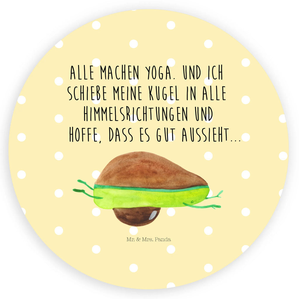 Rund Aufkleber Avocado Yoga Sticker, Aufkleber, Etikett, Avocado, Veggie, Vegan, Gesund, Avocado Yoga Vegan