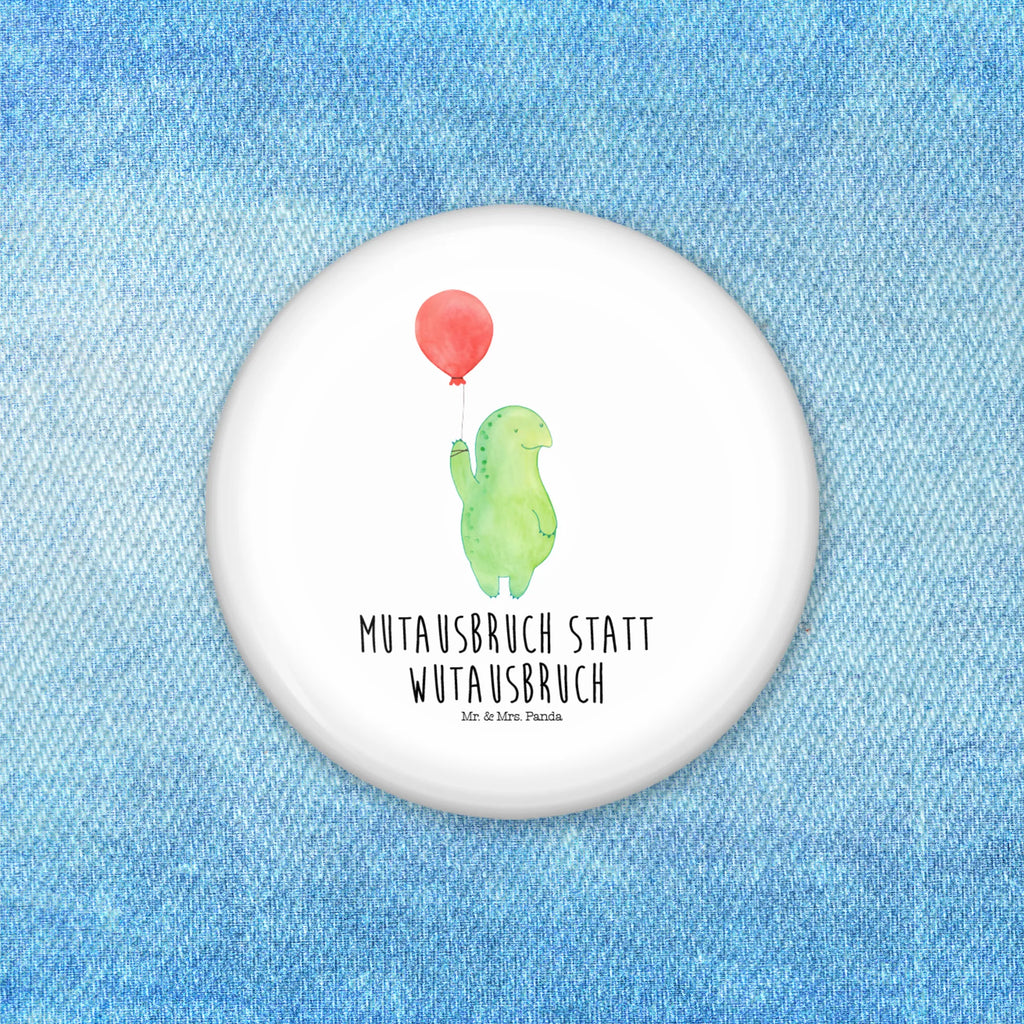 Button Schildkröte Luftballon 50mm Button, Button, Pin, Anstecknadel, Schildkröte, Schildkröten, Mutausbruch, Motivation, Motivationsspruch