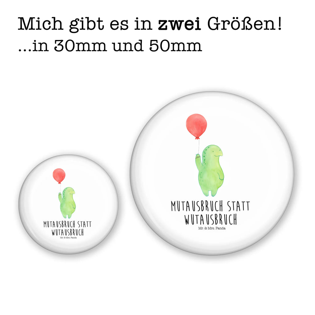 Button Schildkröte Luftballon 50mm Button, Button, Pin, Anstecknadel, Schildkröte, Schildkröten, Mutausbruch, Motivation, Motivationsspruch