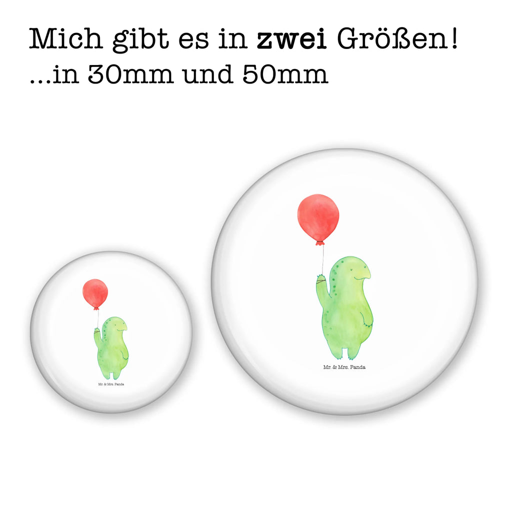 Button Schildkröte Luftballon 50mm Button, Button, Pin, Anstecknadel, Schildkröte, Schildkröten, Mutausbruch, Motivation, Motivationsspruch