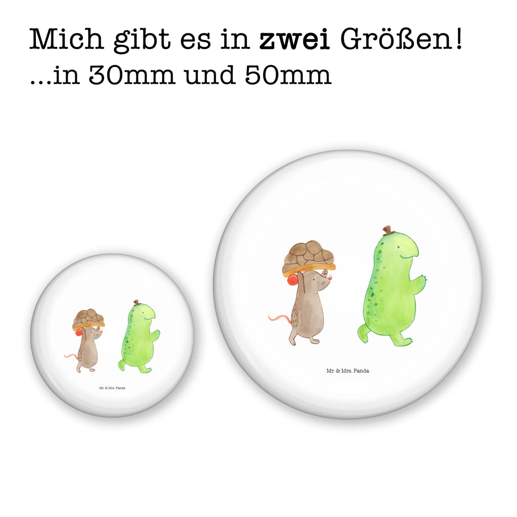 Button Schildkröte & Maus 50mm Button, Button, Pin, Anstecknadel, Schildkröte, Maus, Freunde, Freundinnen, beste Freunde, beste Freundinnen