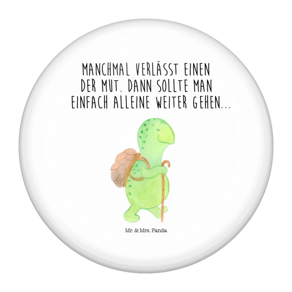 Button Schildkröte Wanderer 50mm Button, Button, Pin, Anstecknadel, Schildkröte, Schildkröten, Motivation, Motivationsspruch, Motivationssprüche, Neuanfang