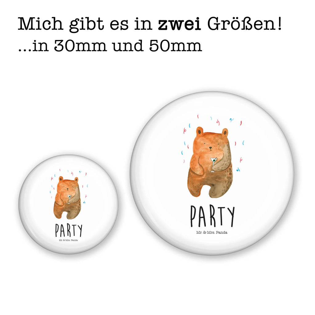 Button Bär Party 50mm Button, Button, Pin, Anstecknadel, Bär, Teddy, Teddybär, Geburtstag, Geburtstagsgeschenk, Geschenk, Party, Feiern, Abfeiern, Mitbringsel, Gute Laune, Lustig