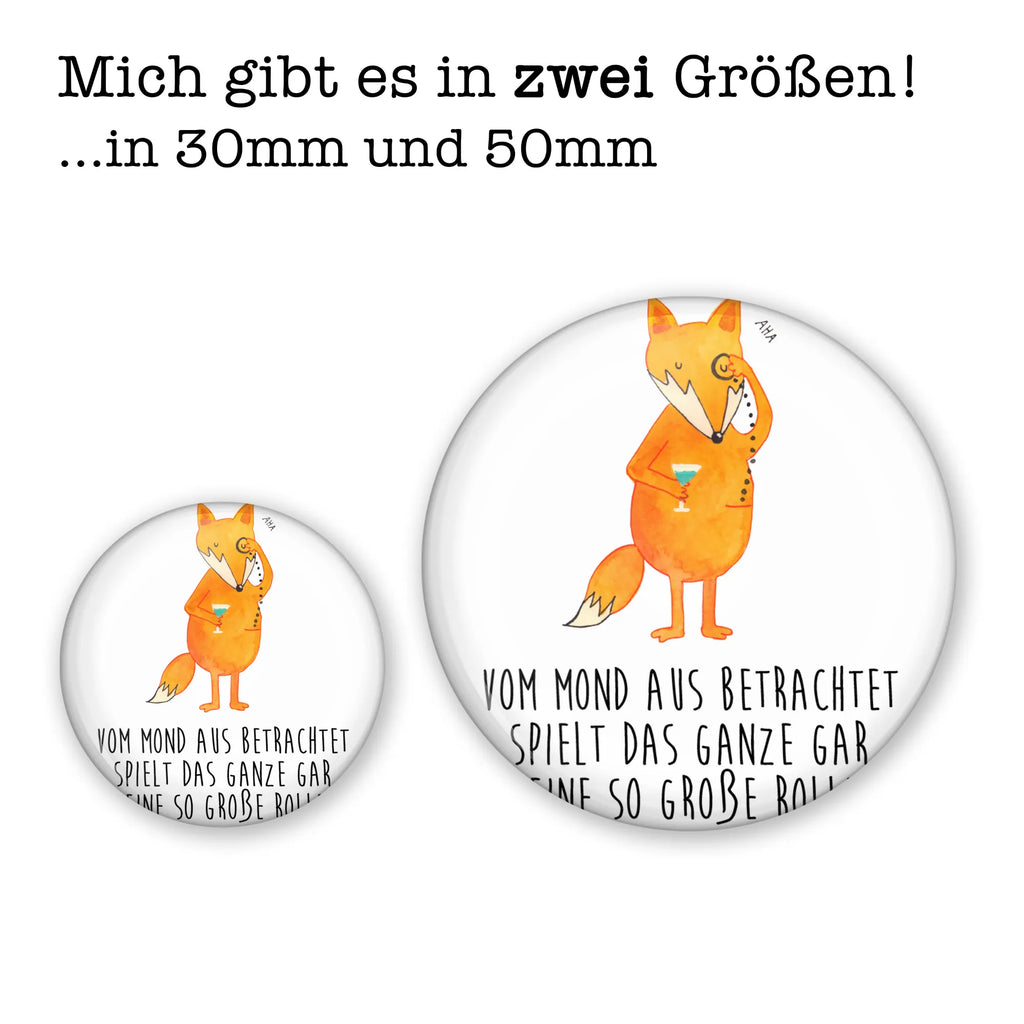 Button Fuchs Lord 50mm Button, Button, Pin, Anstecknadel, Fuchs, Füchse, tröstende Worte, Spruch lustig, Liebeskummer Geschenk, Motivation Spruch, Problemlösung