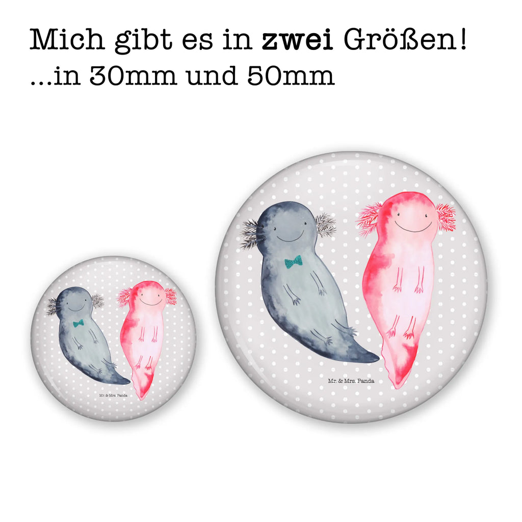 Button Axolotl Axel+Lotte 50mm Button, Button, Pin, Anstecknadel, Axolotl, Molch, Axolot, Schwanzlurch, Lurch, Lurche, Liebe, große Liebe, Liebesbeweis, Freund, Verlobter, Ehemann, Jahrestag, Valentinstag