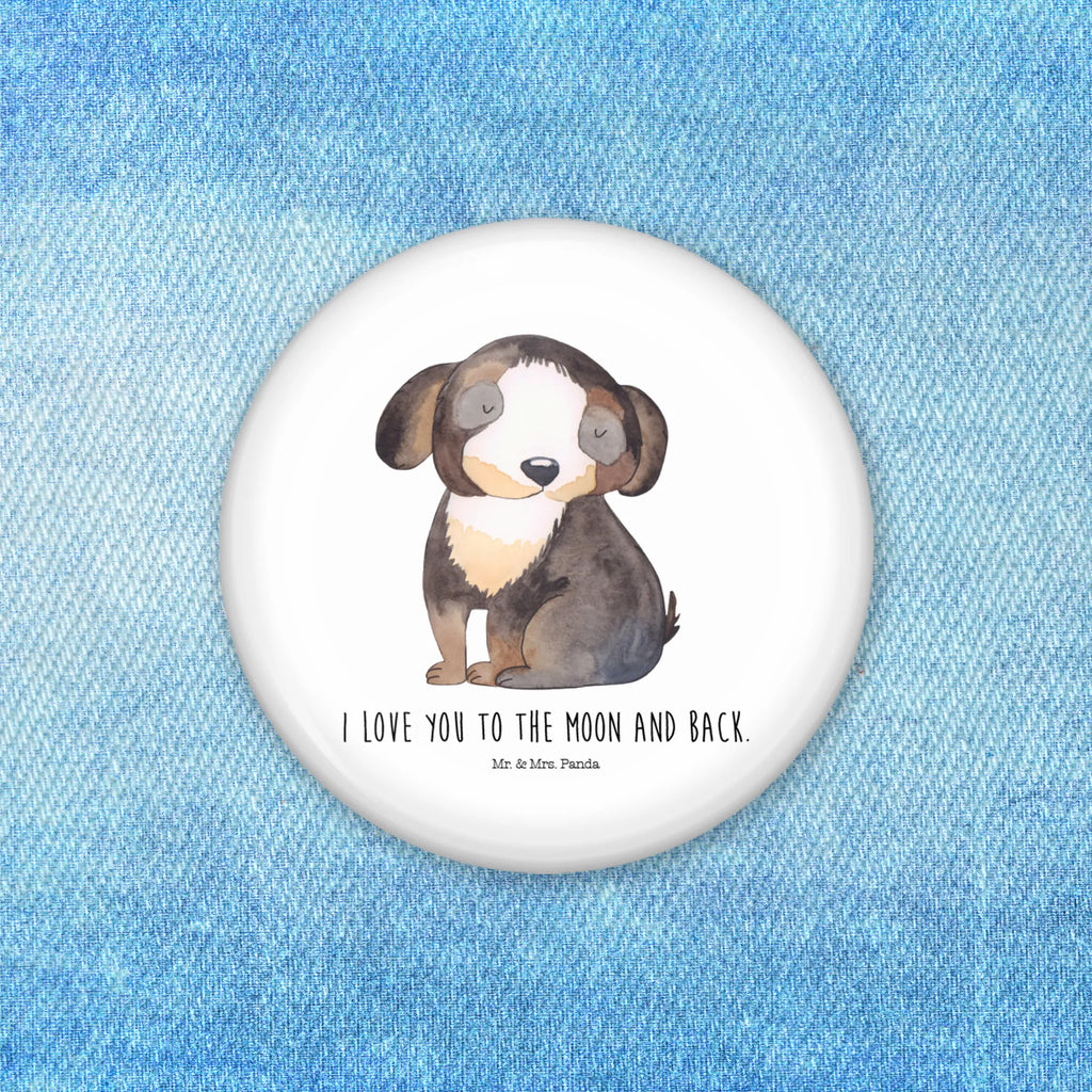 Button Hund entspannt 50mm Button, Button, Pin, Anstecknadel, Hund, Hundemotiv, Haustier, Hunderasse, Tierliebhaber, Hundebesitzer, Sprüche, schwarzer Hund, Hundeliebe, Liebe, Hundeglück