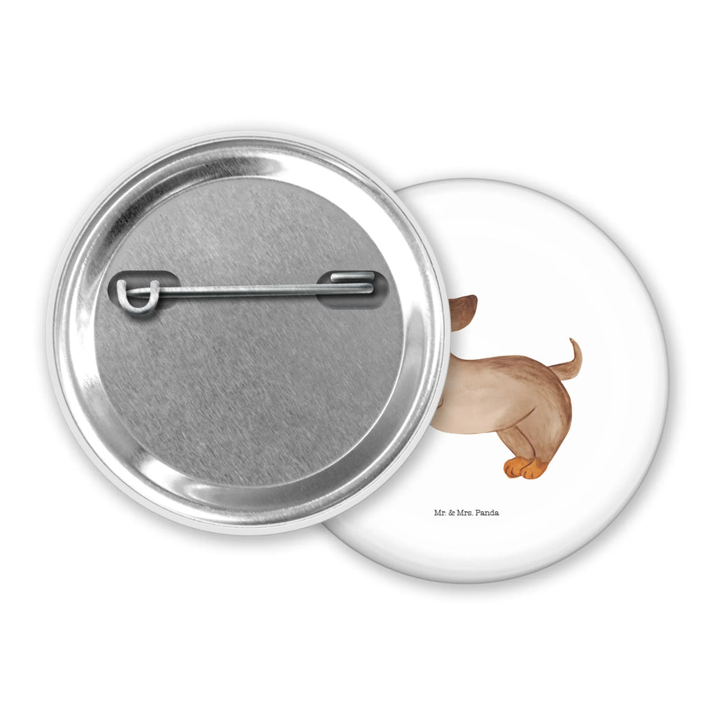 Button Hund Dackel fröhlich 50mm Button, Button, Pin, Anstecknadel, Hund, Hundemotiv, Haustier, Hunderasse, Tierliebhaber, Hundebesitzer, Sprüche, Hunde, Dackel, Dachshund, happy dog