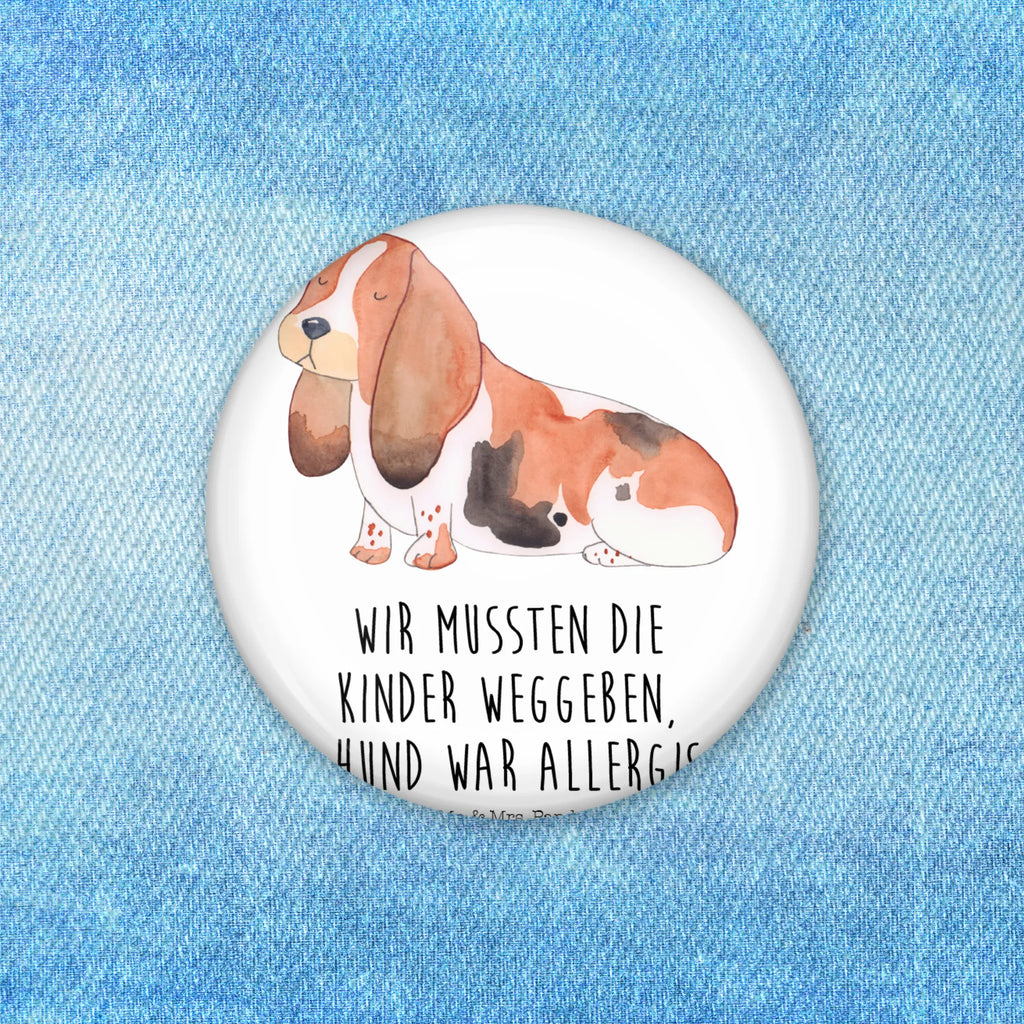 Button Hund Basset Hound 50mm Button, Button, Pin, Anstecknadel, Hund, Hundemotiv, Haustier, Hunderasse, Tierliebhaber, Hundebesitzer, Sprüche, Basset Hound, Basset, Hundeliebe, kinderlos