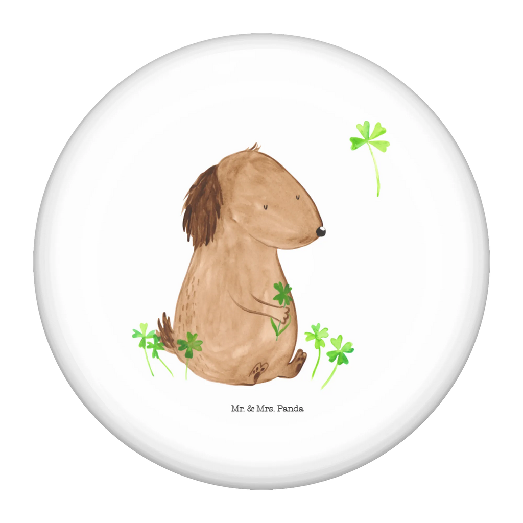 Button Hund Kleeblatt 50mm Button, Button, Pin, Anstecknadel, Hund, Hundemotiv, Haustier, Hunderasse, Tierliebhaber, Hundebesitzer, Sprüche, Kleeblatt, Glück, Tagträume, Motivation, Neuanfang, Geschenk, Glücksbringer, Selbstliebe, Achtsamkeit