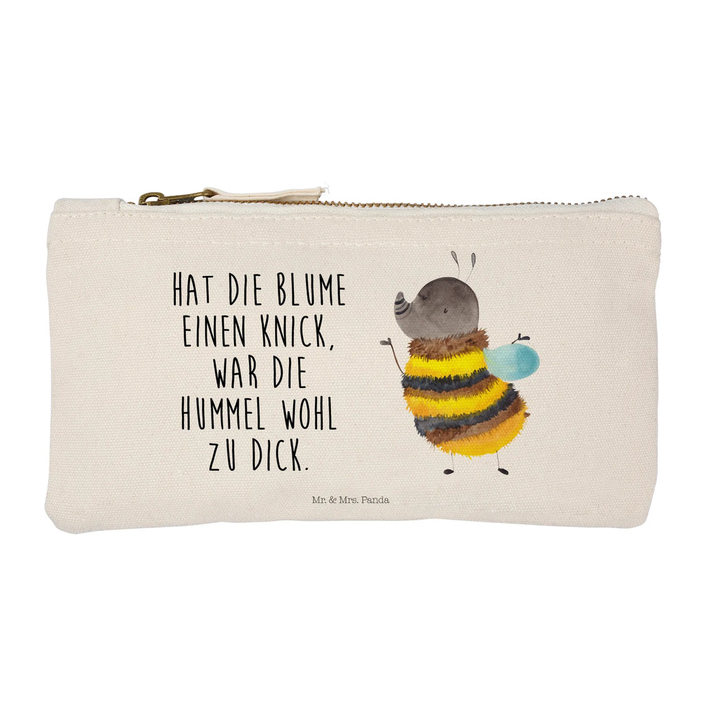 Schminktasche Hummel flauschig Schminktasche, Kosmetiktasche, Kosmetikbeutel, Stiftemäppchen, Etui, Federmappe, Makeup, XXL, Schminketui, Kosmetiketui, Schlamperetui, Tiermotive, Gute Laune, lustige Sprüche, Tiere, Hummel, Flauschig, Biene, Blume, Natur