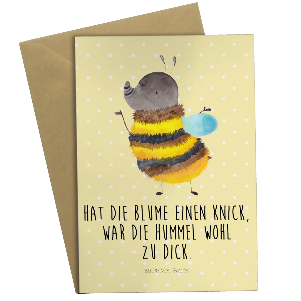 Grußkarte Hummel flauschig Grußkarte, Klappkarte, Einladungskarte, Glückwunschkarte, Hochzeitskarte, Geburtstagskarte, Karte, Ansichtskarten, Tiermotive, Gute Laune, lustige Sprüche, Tiere, Hummel, Flauschig, Biene, Blume, Natur