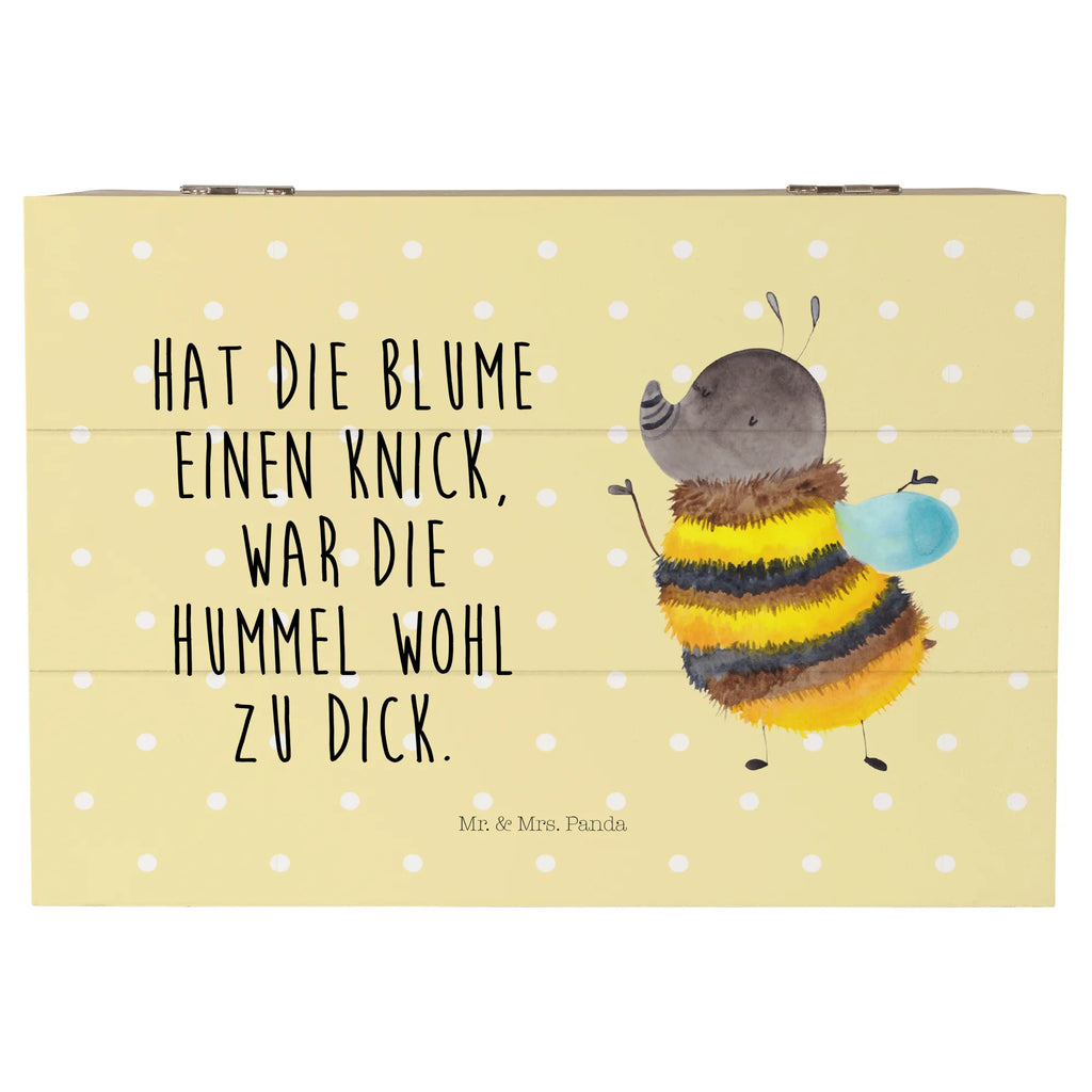 Holzkiste Hummel flauschig Holzkiste, Kiste, Schatzkiste, Truhe, Schatulle, XXL, Erinnerungsbox, Erinnerungskiste, Dekokiste, Aufbewahrungsbox, Geschenkbox, Geschenkdose, Tiermotive, Gute Laune, lustige Sprüche, Tiere, Hummel, Flauschig, Biene, Blume, Natur