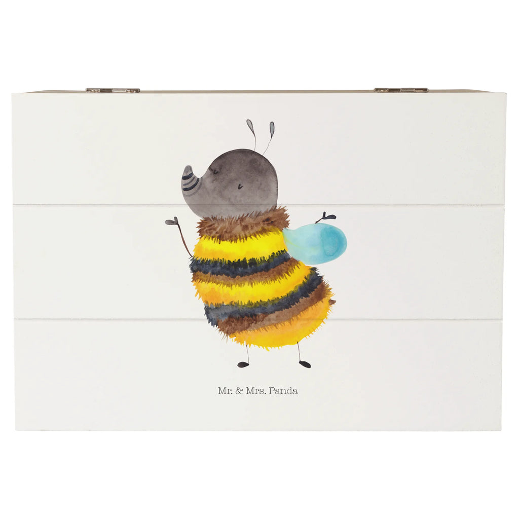 Holzkiste Hummel flauschig Holzkiste, Kiste, Schatzkiste, Truhe, Schatulle, XXL, Erinnerungsbox, Erinnerungskiste, Dekokiste, Aufbewahrungsbox, Geschenkbox, Geschenkdose, Tiermotive, Gute Laune, lustige Sprüche, Tiere, Hummel, Flauschig, Biene, Blume, Natur