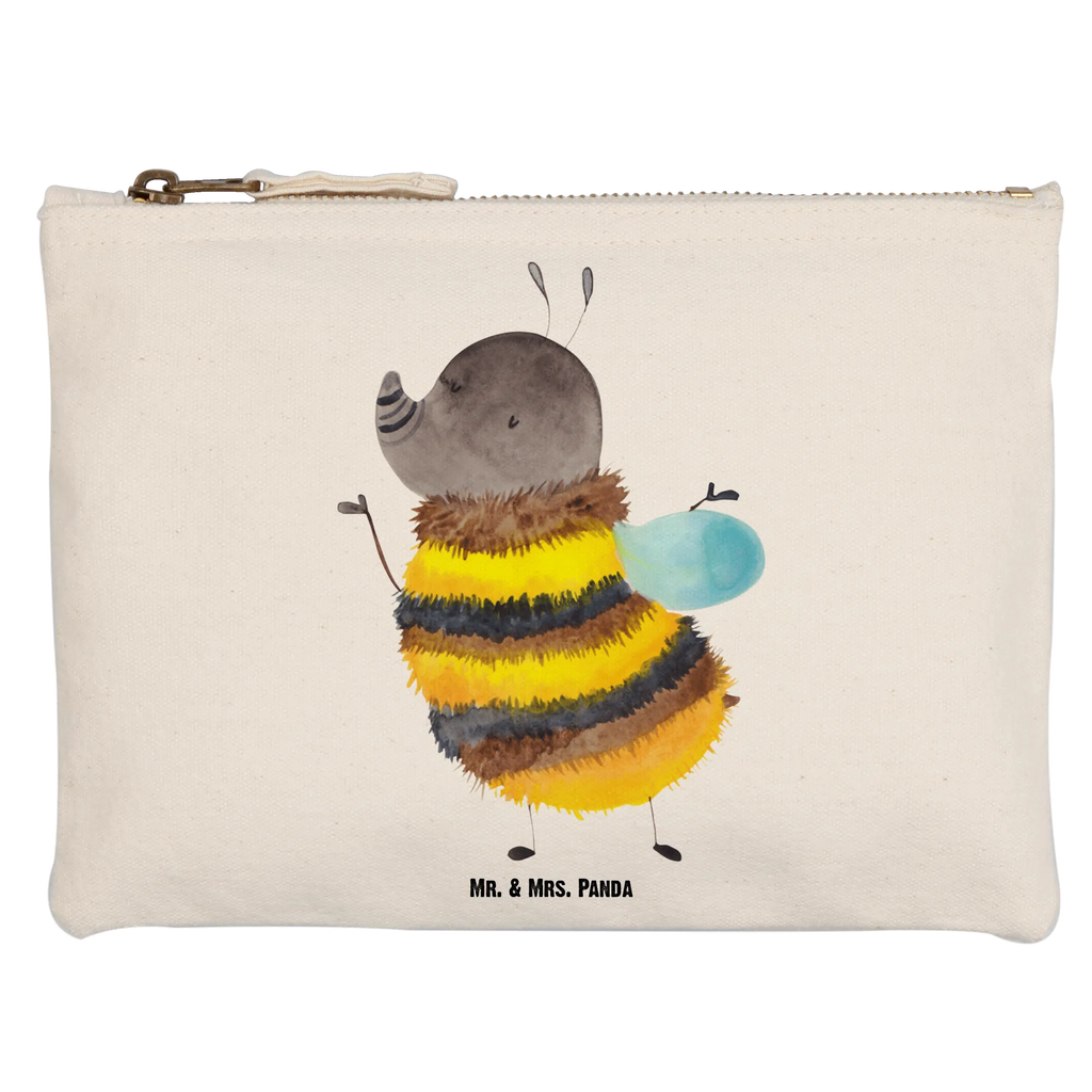 Schminktasche Hummel flauschig Schminktasche, Kosmetiktasche, Kosmetikbeutel, Stiftemäppchen, Etui, Federmappe, Makeup, XXL, Schminketui, Kosmetiketui, Schlamperetui, Tiermotive, Gute Laune, lustige Sprüche, Tiere, Hummel, Flauschig, Biene, Blume, Natur