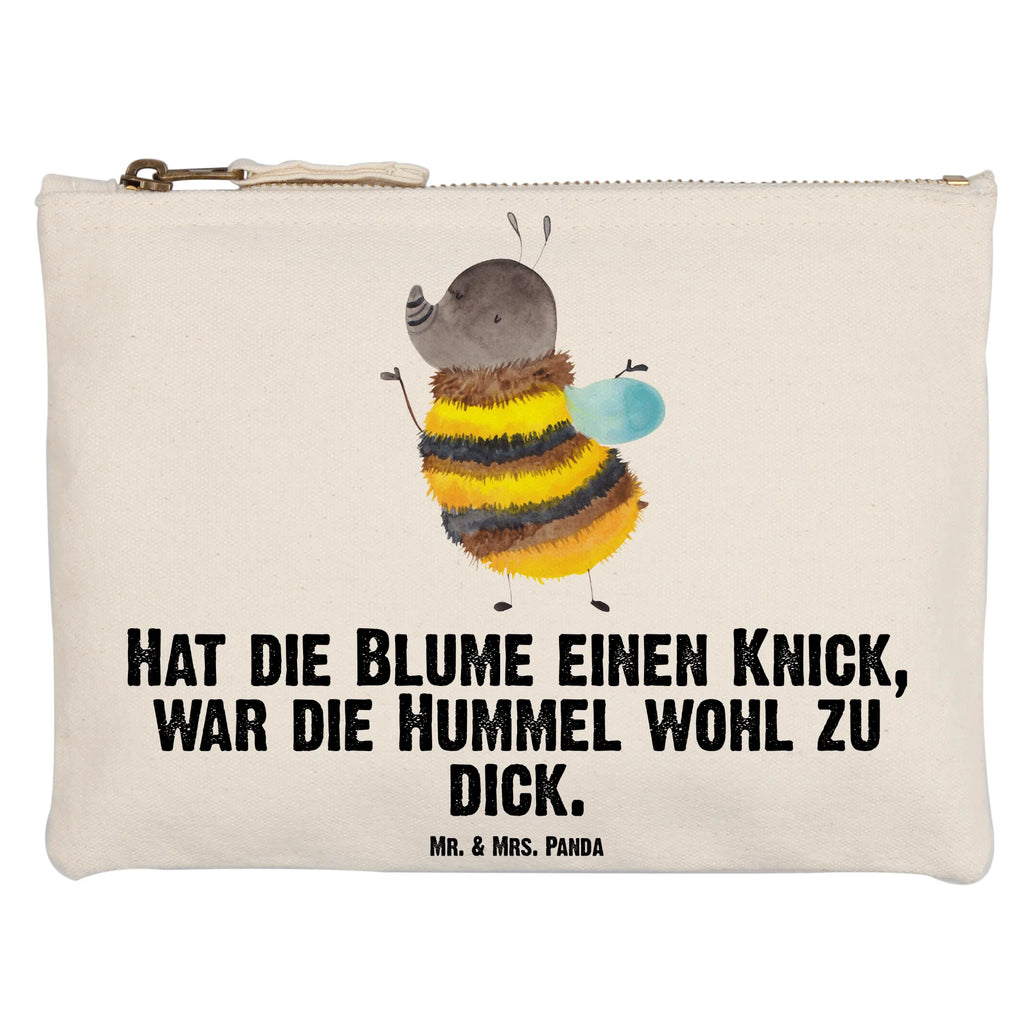 Schminktasche Hummel flauschig Schminktasche, Kosmetiktasche, Kosmetikbeutel, Stiftemäppchen, Etui, Federmappe, Makeup, XXL, Schminketui, Kosmetiketui, Schlamperetui, Tiermotive, Gute Laune, lustige Sprüche, Tiere, Hummel, Flauschig, Biene, Blume, Natur