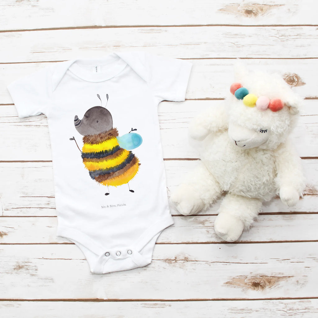 Organic Baby Body Hummel flauschig Babykleidung, Babystrampler, Strampler, Wickelbody, Baby Erstausstattung, Junge, Mädchen, Tiermotive, Gute Laune, lustige Sprüche, Tiere, Hummel, Flauschig, Biene, Blume, Natur