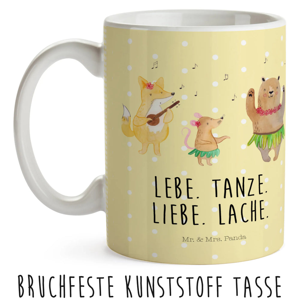 Kindertasse Waldtiere Aloha Kindertasse, Kinder Tasse, Kunststoff Tasse, Kindergarten Tasse, Trinkbecher, Camping Becher, Kaffeetasse, Kunststoffbecher, Kindergartenbecher, Outdoorgeschirr, Kunststoffgeschirr, Reisebecher, Reisetasse, Kinderbecher, Bruchfeste Tasse, Bruchsichere Tasse, Plastik Tasse, Plastiktasse, Tiermotive, Gute Laune, lustige Sprüche, Tiere, Wald, Waldtiere, Musik, Aloha, Bär, Hase, Igel, Tanzen, Leben, Lachen