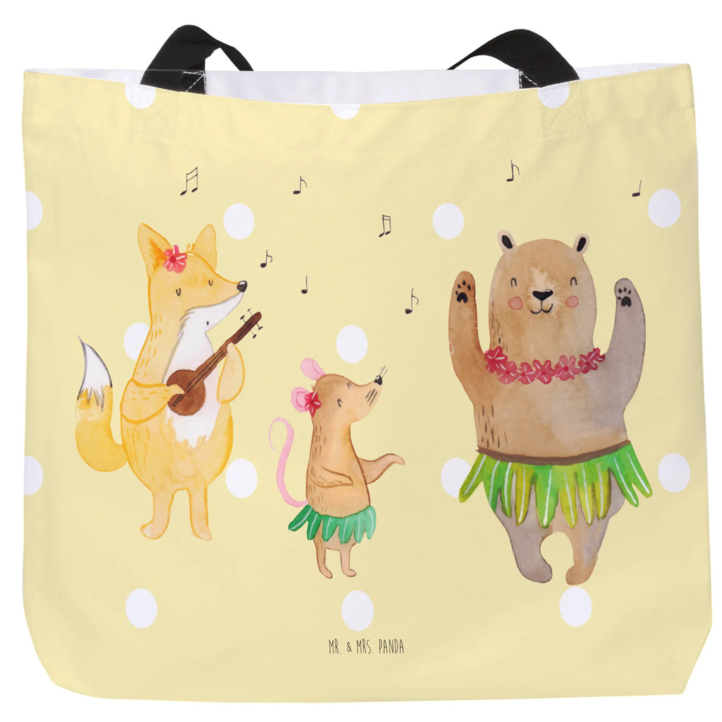 Shopper Waldtiere Aloha Beutel, Einkaufstasche, Tasche, Strandtasche, Einkaufsbeutel, Shopper, Schultasche, Freizeittasche, Tragebeutel, Schulbeutel, Alltagstasche, Tiermotive, Gute Laune, lustige Sprüche, Tiere, Wald, Waldtiere, Musik, Aloha, Bär, Hase, Igel, Tanzen, Leben, Lachen