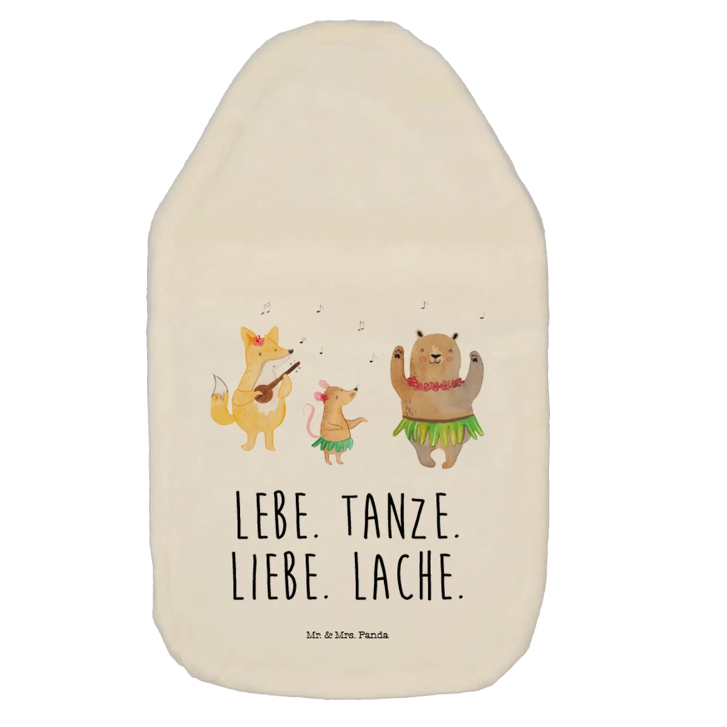 Wärmflasche Waldtiere Aloha Wärmekissen, Kinderwärmflasche, Körnerkissen, Wärmflaschenbezug, Wärmflasche mit Bezug, Wärmflasche, Bettflasche, Kleine Wärmflasche, Tiermotive, Gute Laune, lustige Sprüche, Tiere, Wald, Waldtiere, Musik, Aloha, Bär, Hase, Igel, Tanzen, Leben, Lachen