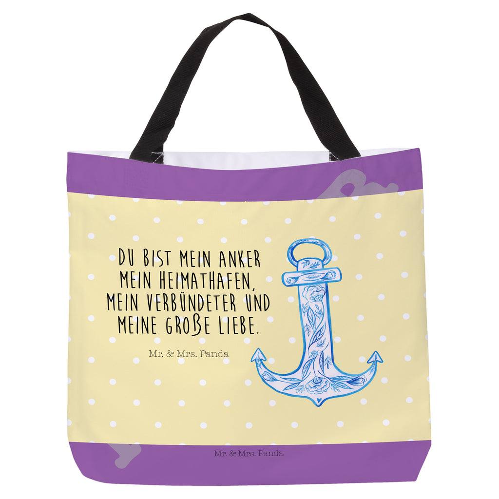 Shopper Anker Blau Beutel, Einkaufstasche, Tasche, Strandtasche, Einkaufsbeutel, Shopper, Schultasche, Freizeittasche, Tragebeutel, Schulbeutel, Alltagstasche, Tiermotive, Gute Laune, lustige Sprüche, Tiere