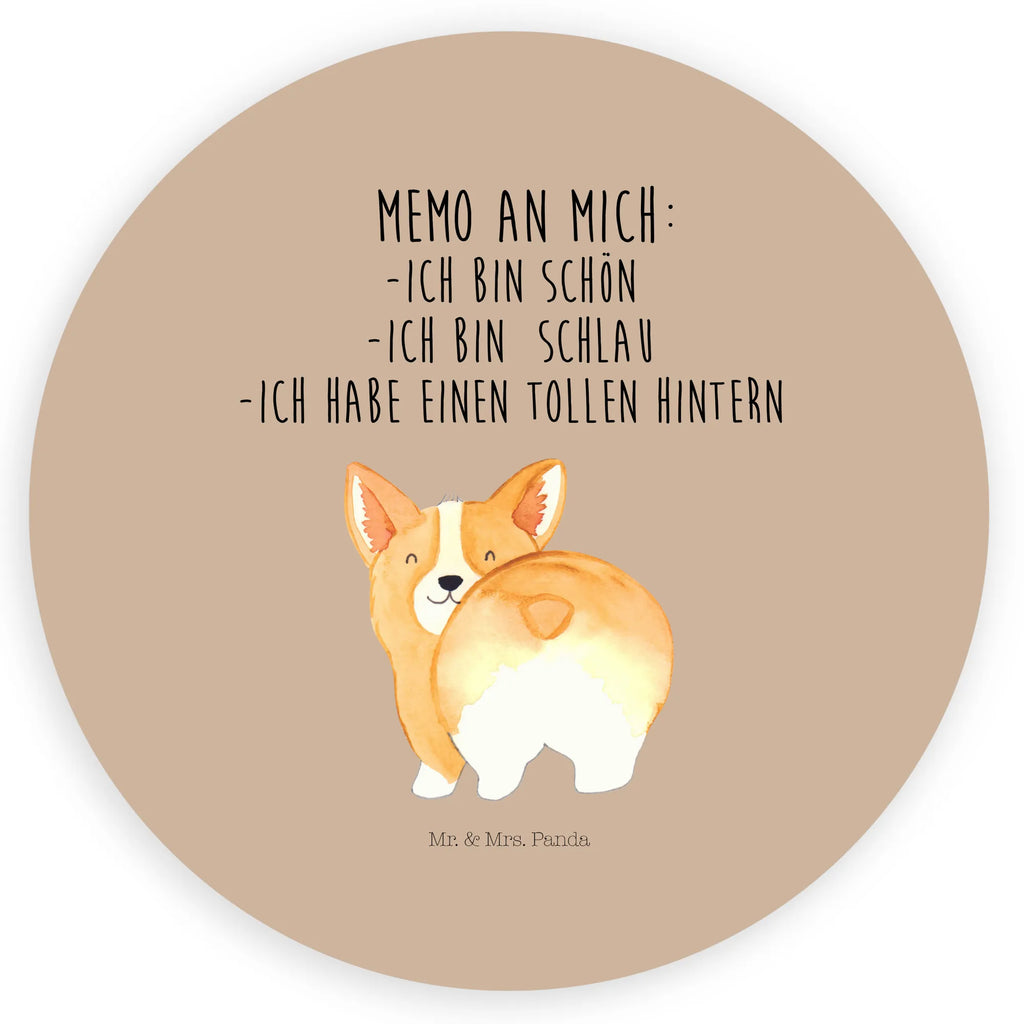 Rund Aufkleber Corgi Po Sticker, Aufkleber, Etikett, Hund, Hundemotiv, Haustier, Hunderasse, Tierliebhaber, Hundebesitzer, Sprüche, Corgie, Hundeliebe, Motivation, Selbstliebe, Spruch