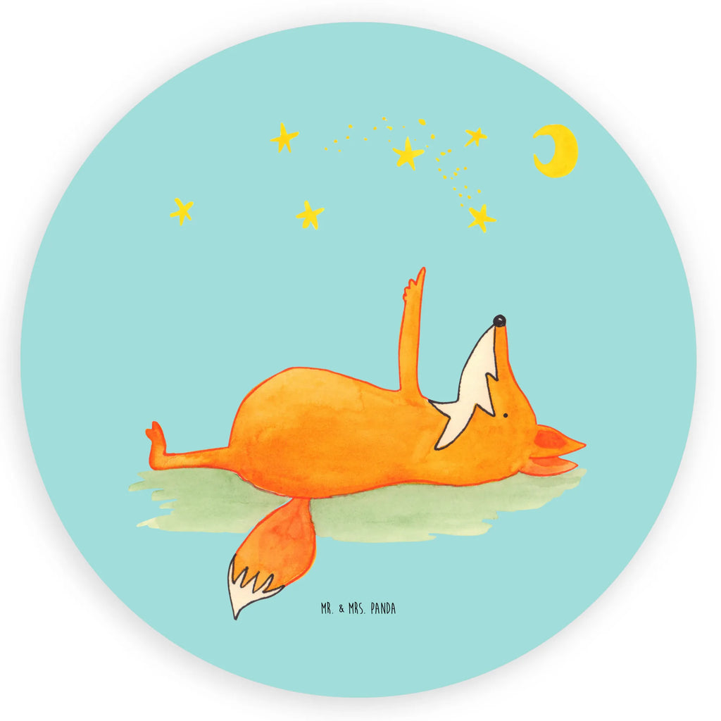 Rund Aufkleber Fuchs Sterne Sticker, Aufkleber, Etikett, Fuchs, Füchse, tröstende Worte, Spruch positiv, Spruch schön, Romantik, Always Look on the Bright Side of Life