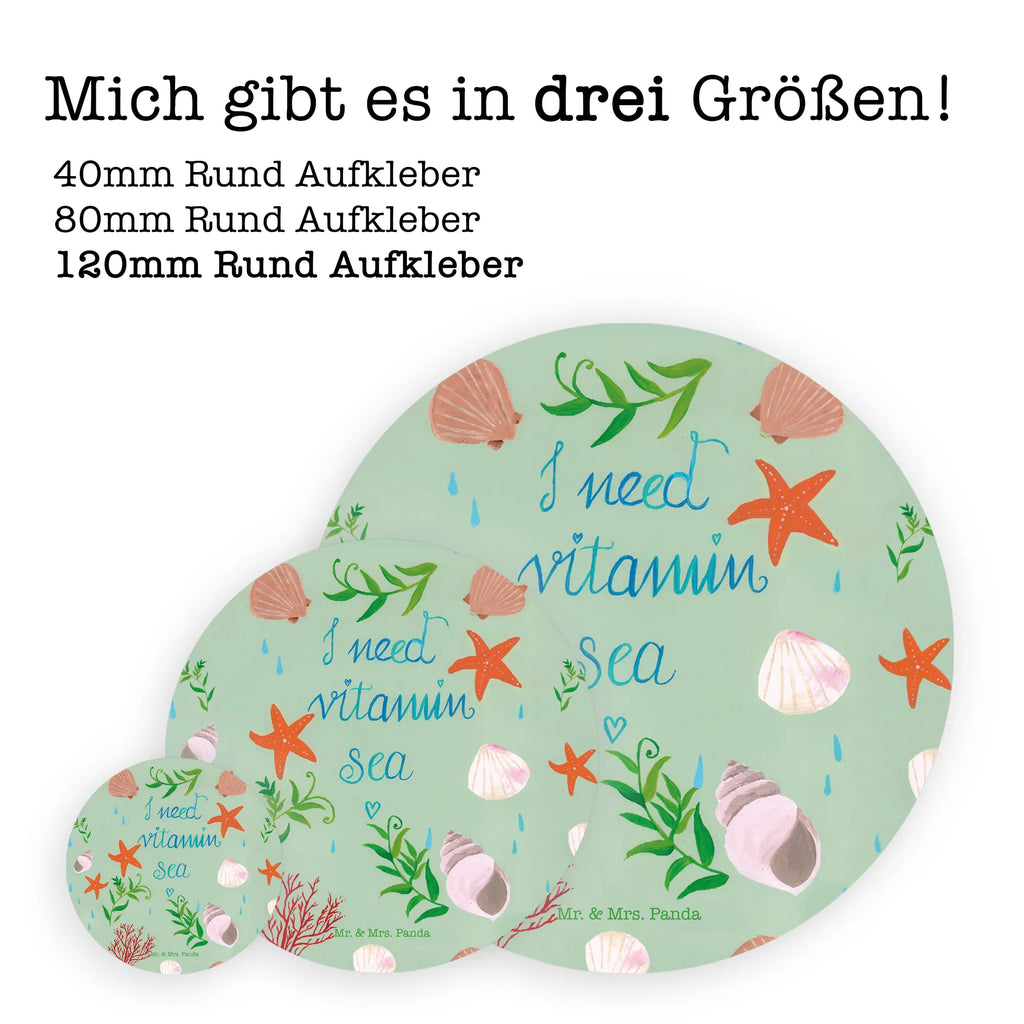 Rund Aufkleber Vitamin Sea Sticker, Aufkleber, Etikett, Kinder, rund, Blumen Deko, Frühlings Deko, Sommer Deko, Dekoration, positive Botschaft, Naturliebhaber, Outdoor, Natur, Abenteuer, Vitamin Sea, See, Schwimmen Spruch, Schwimmer Geschenk, Strand Urlaub, Wasserratte Geschenk, Urlaub am Meer