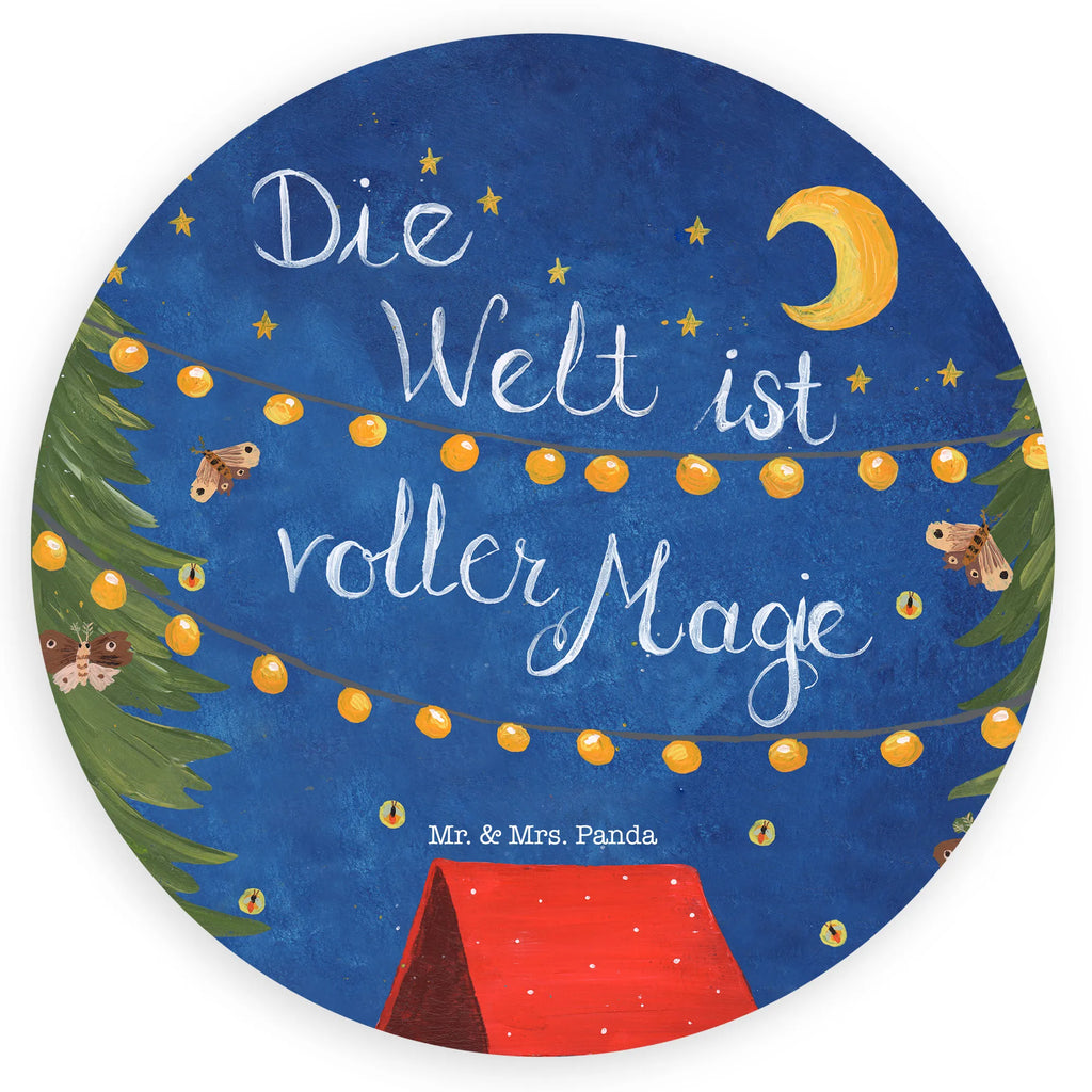 Rund Aufkleber Die Welt ist voller Magie Sticker, Aufkleber, Etikett, Kinder, rund, Blumen Deko, Frühlings Deko, Sommer Deko, Dekoration, positive Botschaft, Naturliebhaber, Outdoor, Natur, Abenteuer