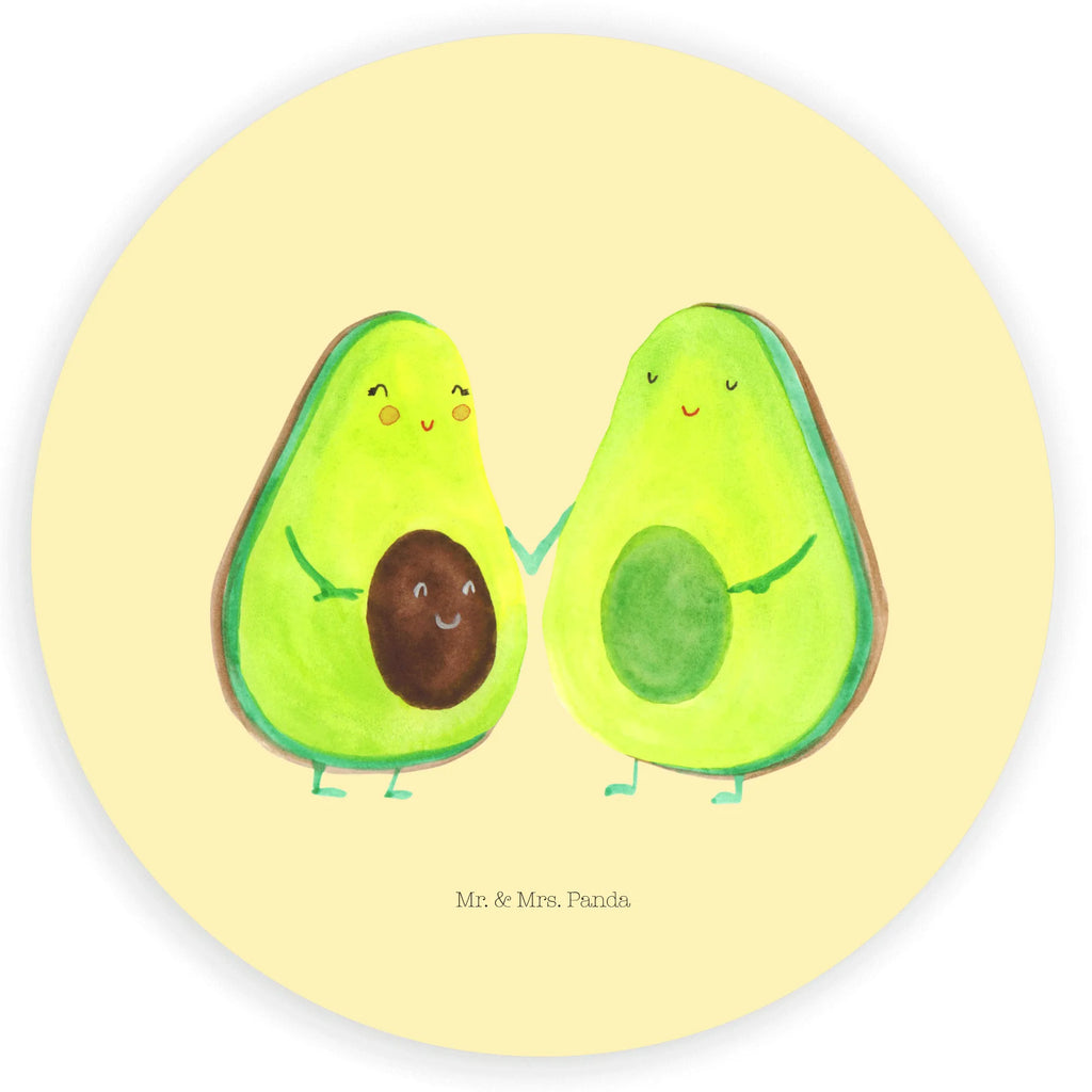 Rund Aufkleber Avocado Pärchen Sticker, Aufkleber, Etikett, Avocado, Veggie, Vegan, Gesund, Avocuddle, Liebe, Schwangerschaft, Familie, Babyshower, Babyparty, Hochzeit, Kinder, Avocados, Geburt