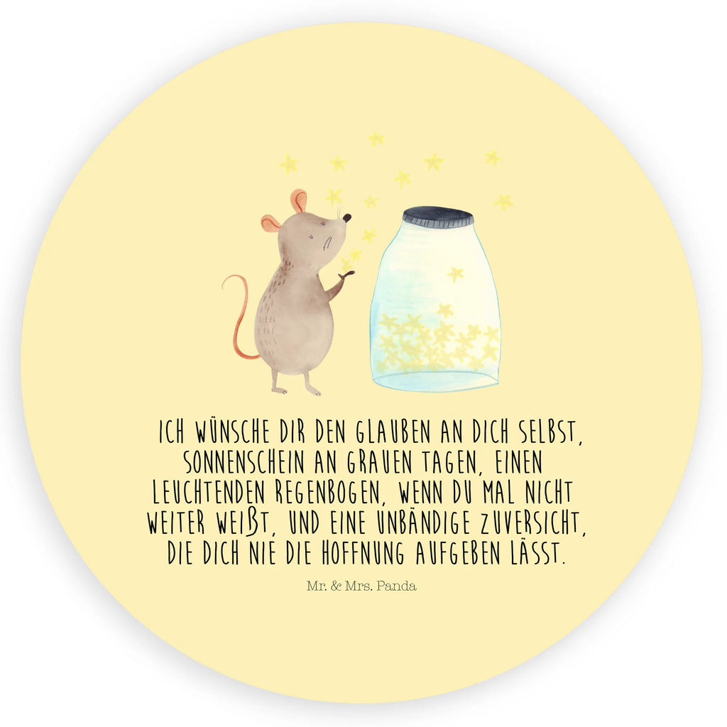 Rund Aufkleber Maus Sterne Sticker, Aufkleber, Etikett, Tiermotive, Gute Laune, lustige Sprüche, Tiere, Maus, Sterne, Wunsch, Kind, Taufe, Taufgeschenk, Geburt, Schwangerschaft, erstes Kind, Kindergeburtstag, Geburtstag, Hoffnung, Träume