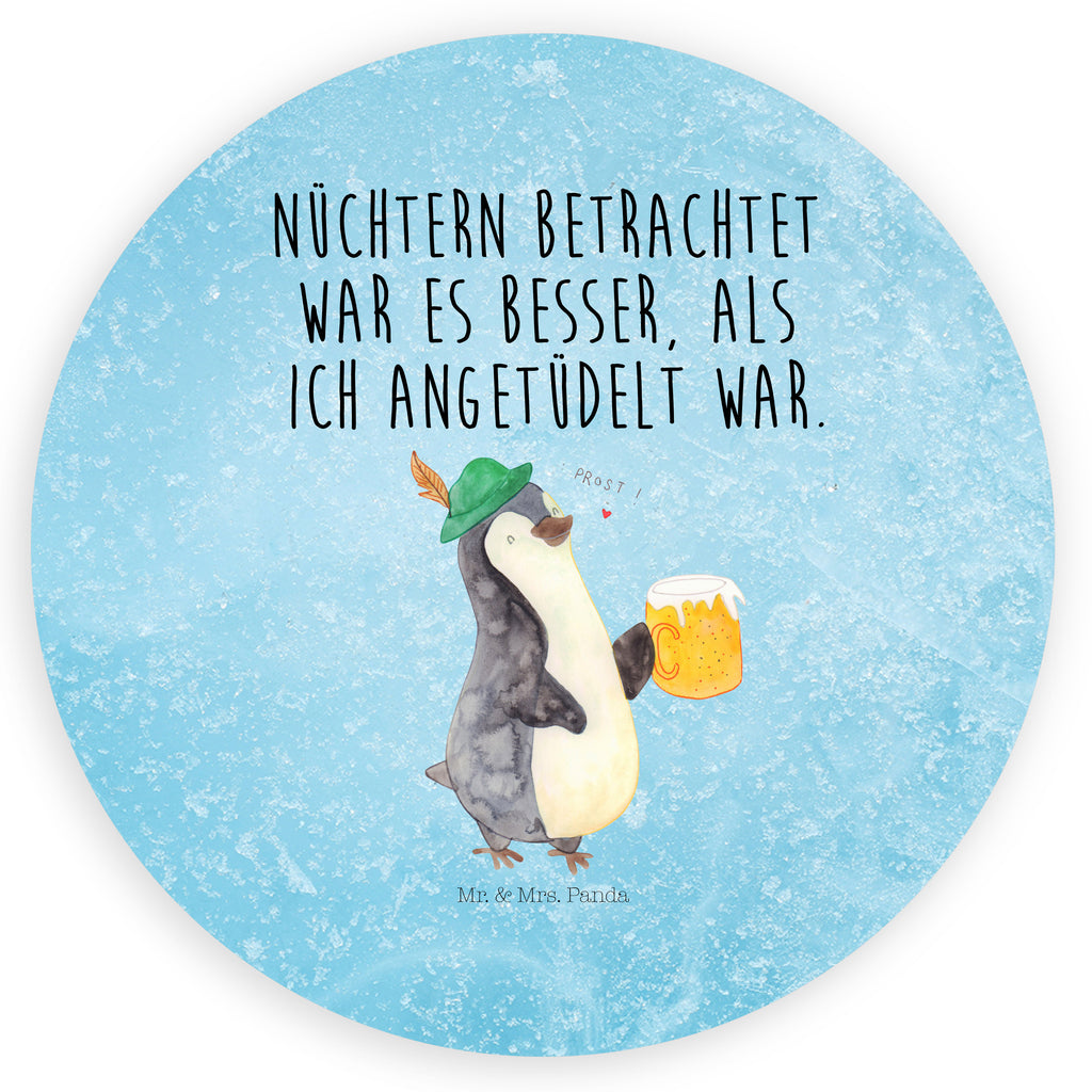 Rund Aufkleber Pinguin Bier Sticker, Aufkleber, Etikett, Pinguin, Pinguine, Bier, Oktoberfest