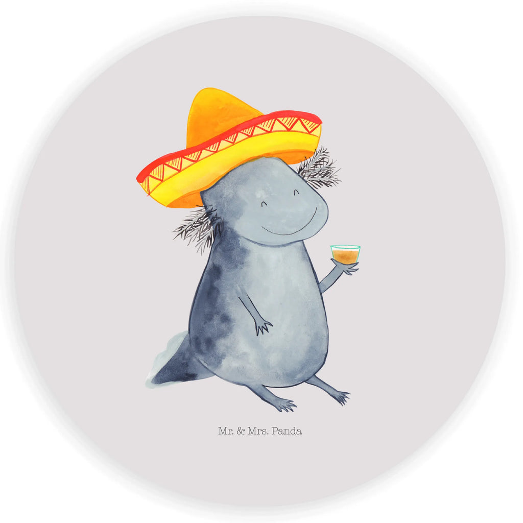 Rund Aufkleber Axolotl Tequila Sticker, Aufkleber, Etikett, Axolotl, Molch, Mexico, Mexiko, Sombrero, Zitrone, Tequila, Motivation, Spruch, Schwanzlurch, Lurch, Lurche, Axolot, Feuerdrache, Feuersalamander