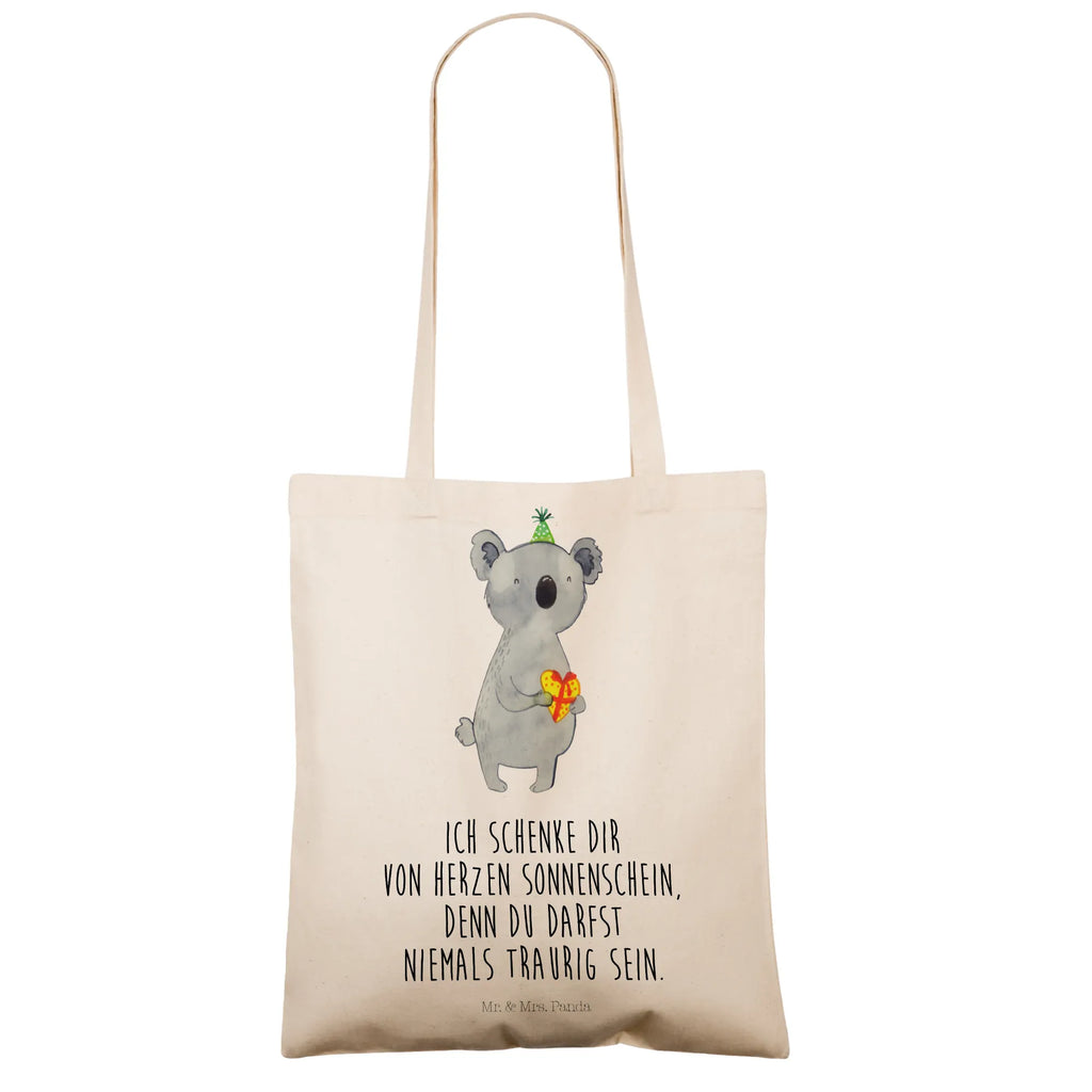 Tragetasche Koala Geschenk Beuteltasche, Beutel, Einkaufstasche, Jutebeutel, Stoffbeutel, Tasche, Shopper, Umhängetasche, Strandtasche, Schultertasche, Stofftasche, Tragetasche, Badetasche, Jutetasche, Einkaufstüte, Laptoptasche, Koala, Koalabär, Geschenk, Geburtstag, Party