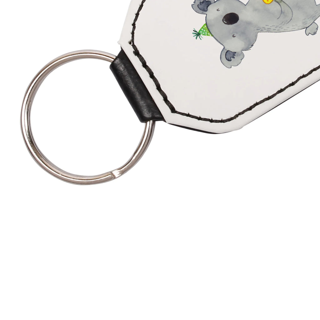 Rechteckig Schlüsselanhänger Koala Geschenk Schlüsselanhänger, Anhänger, Taschenanhänger, Glücksbringer, Schutzengel, Koala, Koalabär, Geschenk, Geburtstag, Party