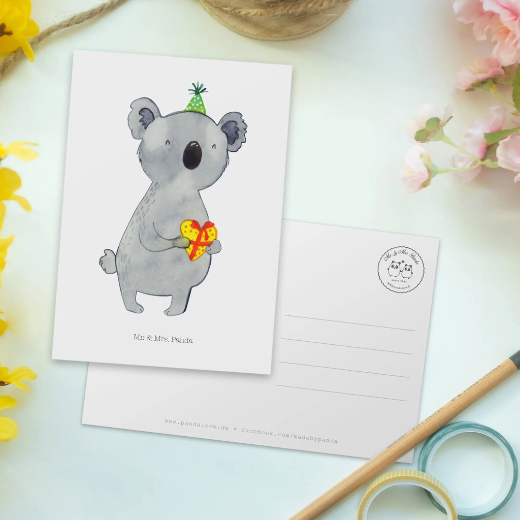 Postkarte Koala Geschenk Postkarte, Karte, Geschenkkarte, Grußkarte, Einladung, Ansichtskarte, Geburtstagskarte, Einladungskarte, Dankeskarte, Ansichtskarten, Einladung Geburtstag, Einladungskarten Geburtstag, Koala, Koalabär, Geschenk, Geburtstag, Party