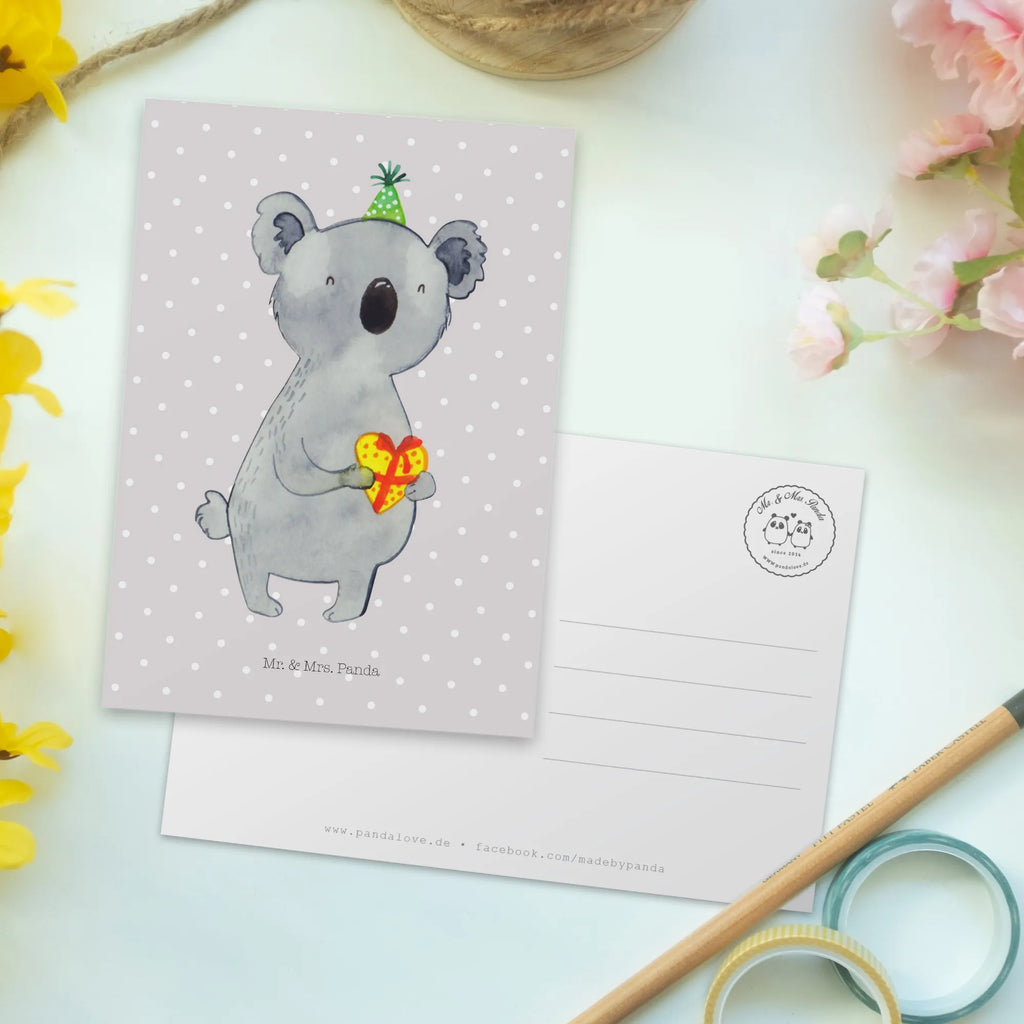 Postkarte Koala Geschenk Postkarte, Karte, Geschenkkarte, Grußkarte, Einladung, Ansichtskarte, Geburtstagskarte, Einladungskarte, Dankeskarte, Ansichtskarten, Einladung Geburtstag, Einladungskarten Geburtstag, Koala, Koalabär, Geschenk, Geburtstag, Party